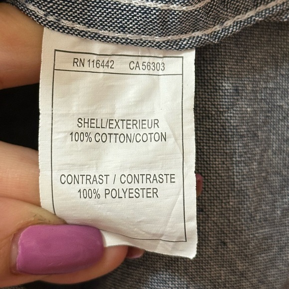 Empyre Hooded Button Shirt Women’s Large Gray Teal Aztec Streetwear Boho Skater - Picture 4 of 7